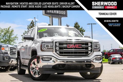 Certified Pre Owned 2018 Gmc Sierra 1500 Slt Premium Plus 4wd Crew Cab Pickup